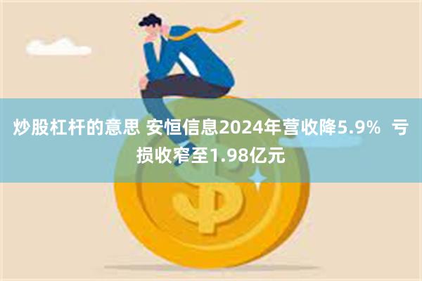 炒股杠杆的意思 安恒信息2024年营收降5.9%  亏损收窄至1.98亿元