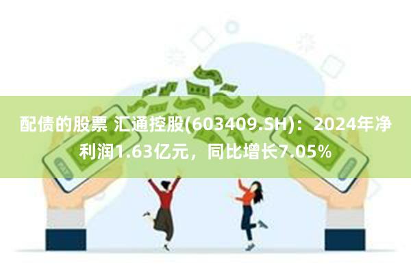 配债的股票 汇通控股(603409.SH)：2024年净利润1.63亿元，同比增长7.05%
