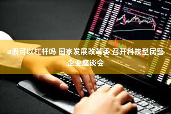 a股可以杠杆吗 国家发展改革委 召开科技型民营企业座谈会